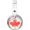 Canada Flag Light Wood Surface Headphones Skin